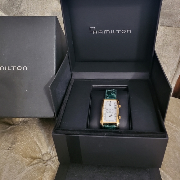 Hamilton Accessories - Authentic Hamilton Traveler dual time watch